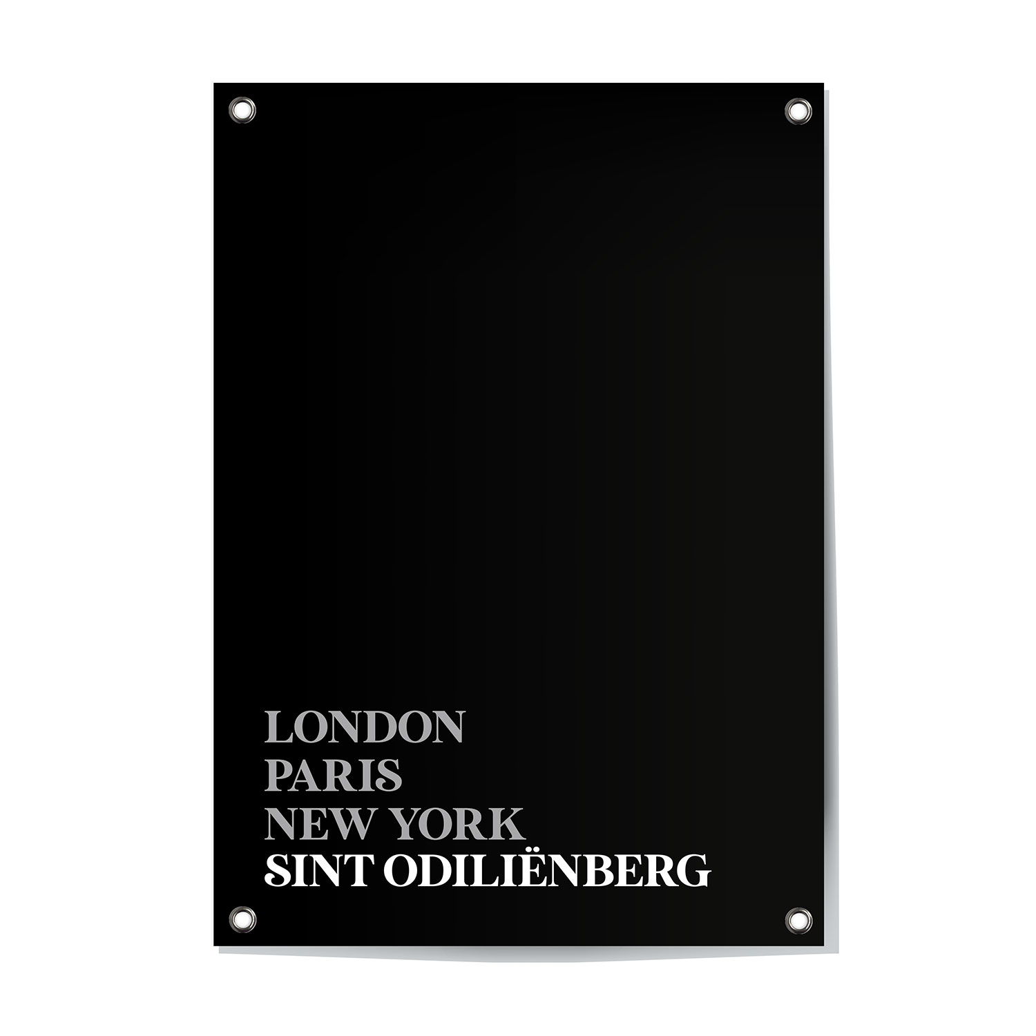 Alternative view of Tuinposter Sint Odiliënberg - Limburg | London - Paris - New York