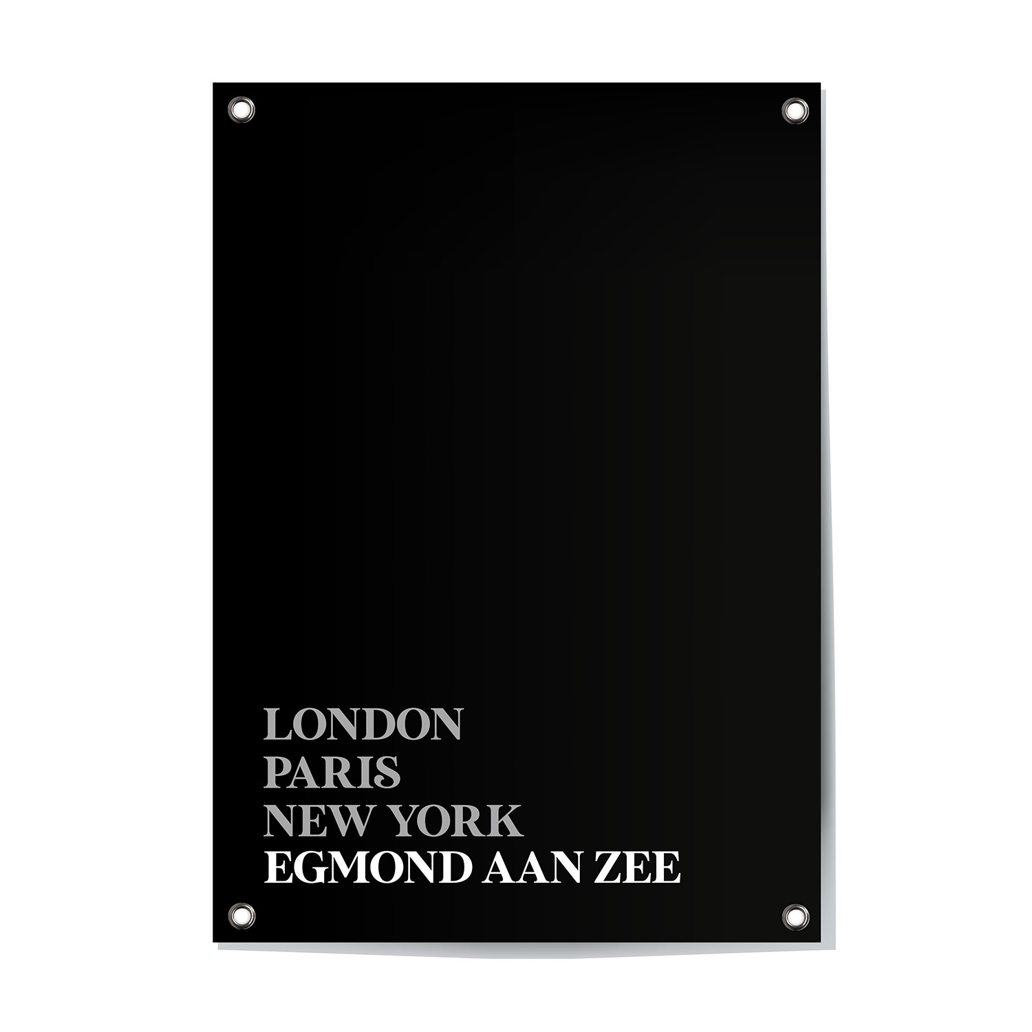 Alternative view of Tuinposter Egmond aan Zee - Noord-Holland | London - Paris - New York