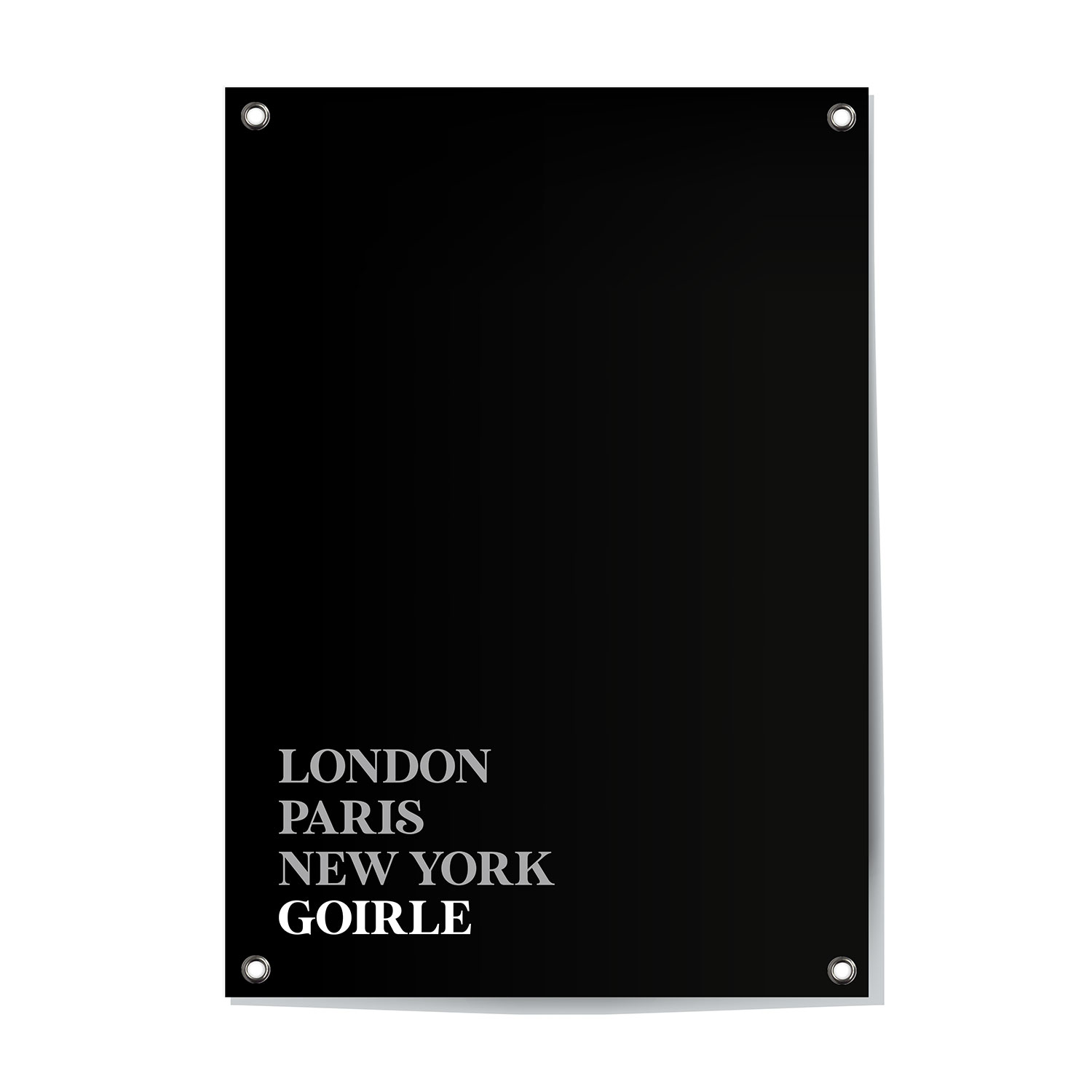 Tuinposter Goirle - Noord-Brabant | London - Paris - New York - Afbeelding 2