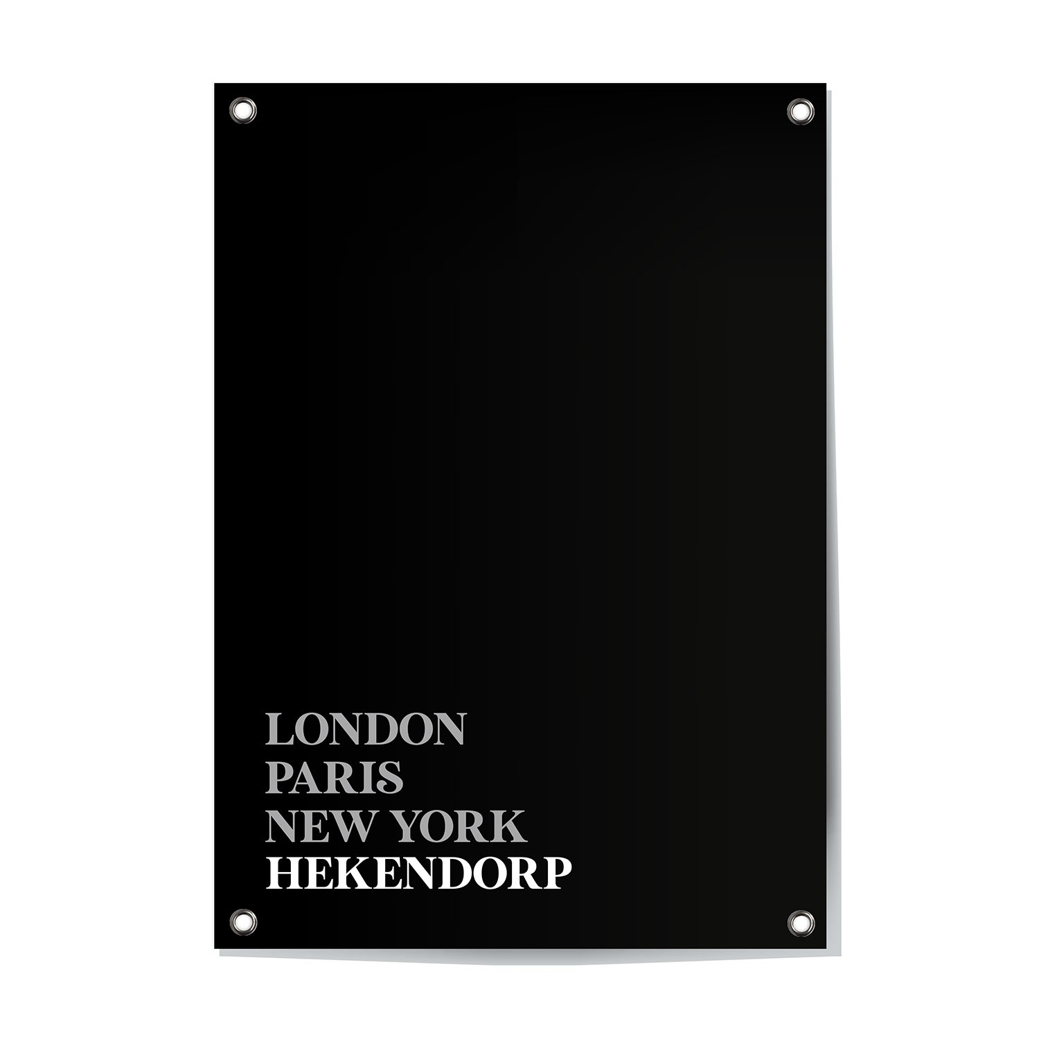 Alternative view of Tuinposter Hekendorp - Utrecht | London - Paris - New York