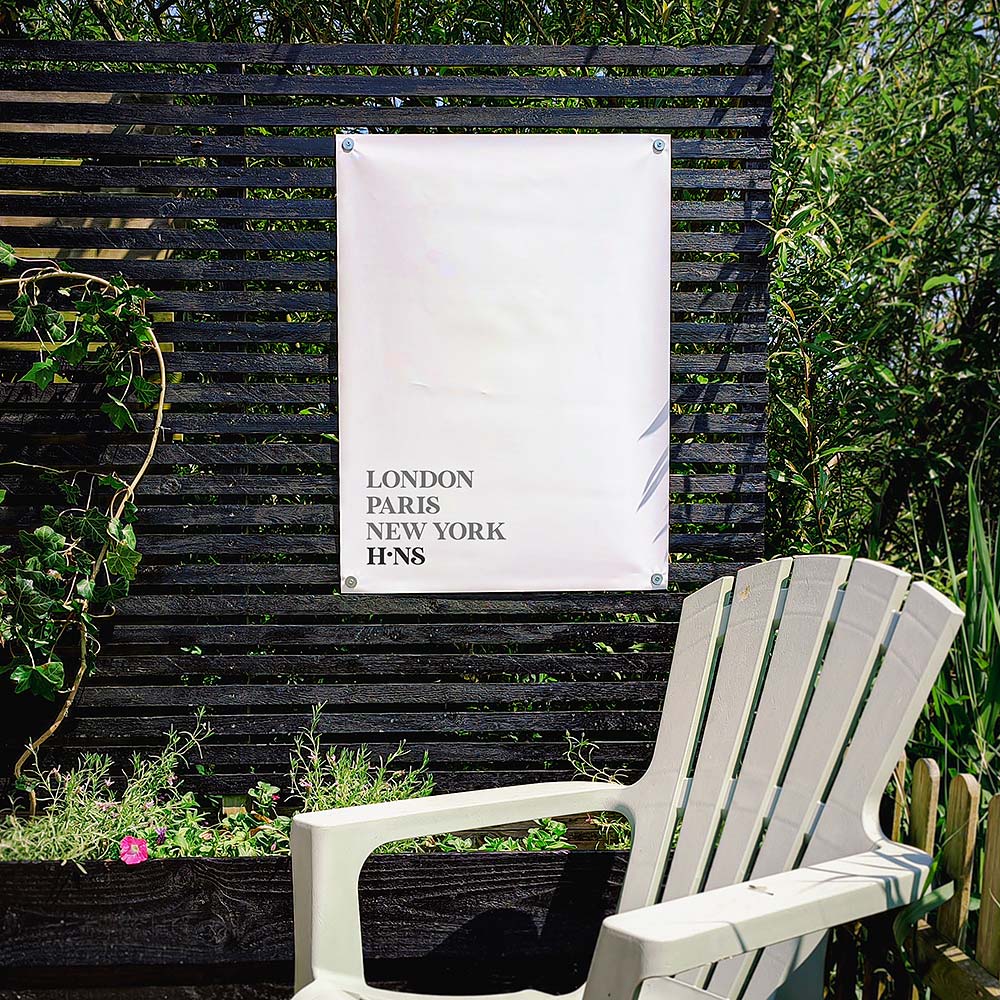 Tuinposter H·ns - Friesland | London - Paris - New York - Afbeelding 3
