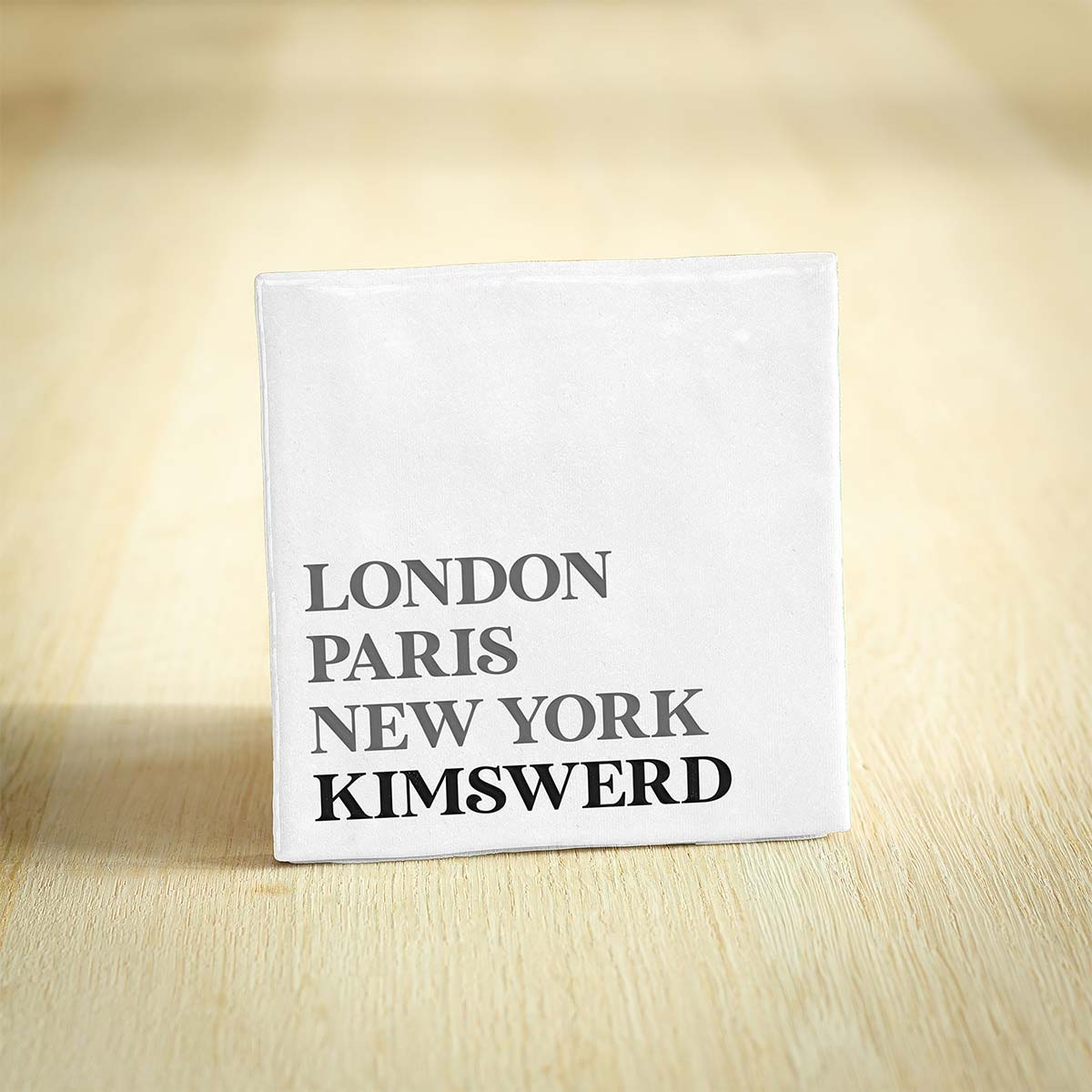 Tegel Kimswerd - Friesland | London - Paris - New York