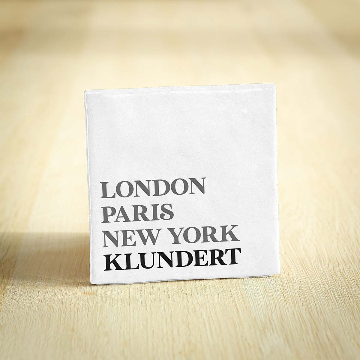 Tegel Klundert - Noord-Brabant | London - Paris - New York