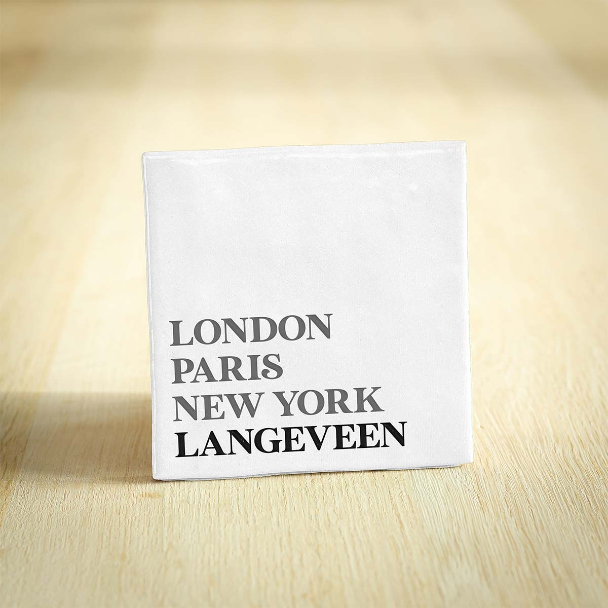 Tegel Langeveen - Overijssel | London - Paris - New York