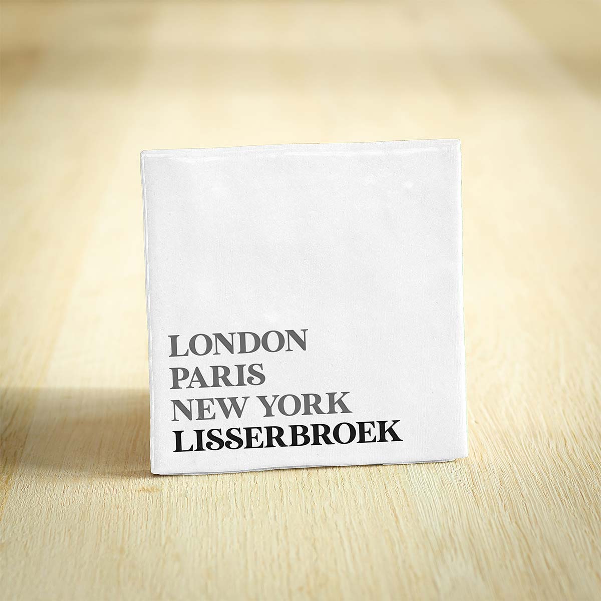 Tegel Lisserbroek - Noord-Holland | London - Paris - New York