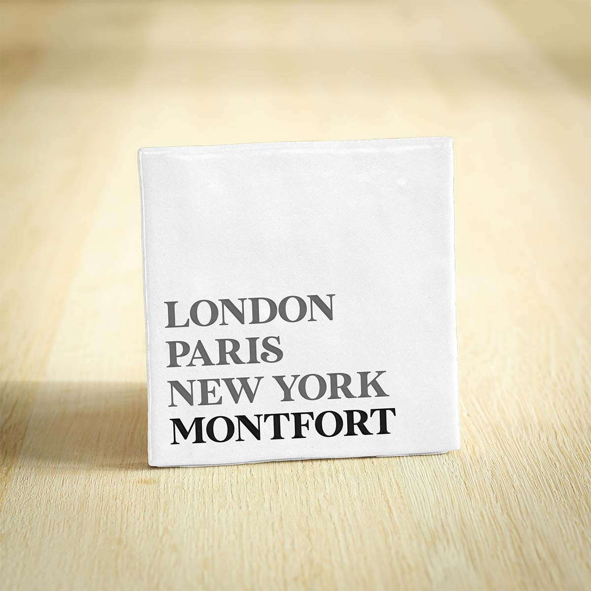 Tegel Montfort - Limburg | London - Paris - New York