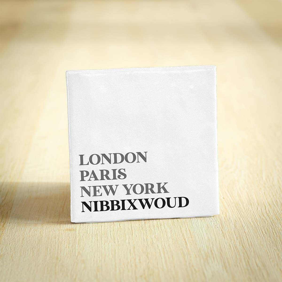 Tegel Nibbixwoud - Noord-Holland | London - Paris - New York