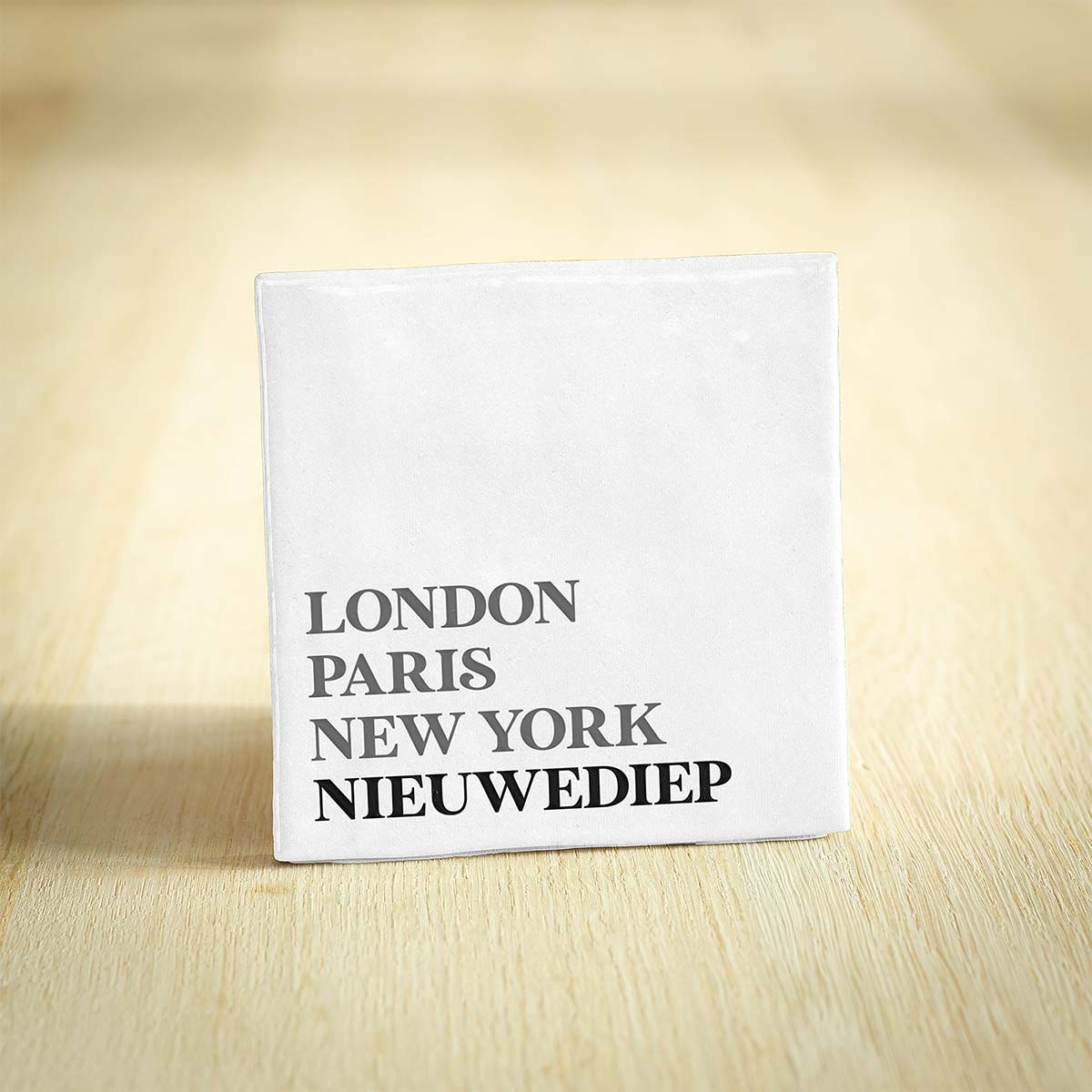 Tegel Nieuwediep - Drenthe | London - Paris - New York