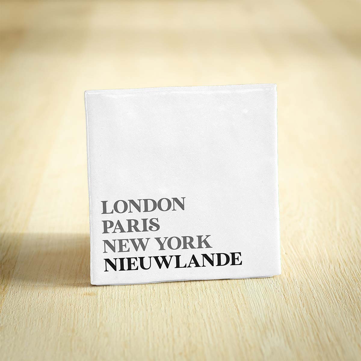 Tegel Nieuwlande - Drenthe | London - Paris - New York