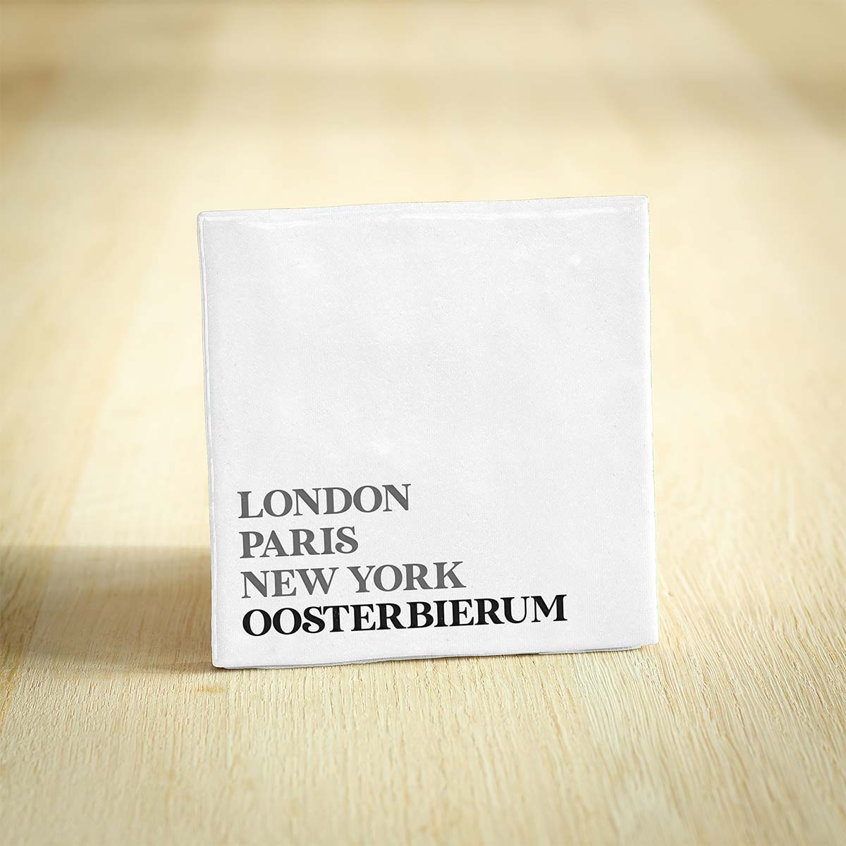 Tegel Oosterbierum - Friesland | London - Paris - New York