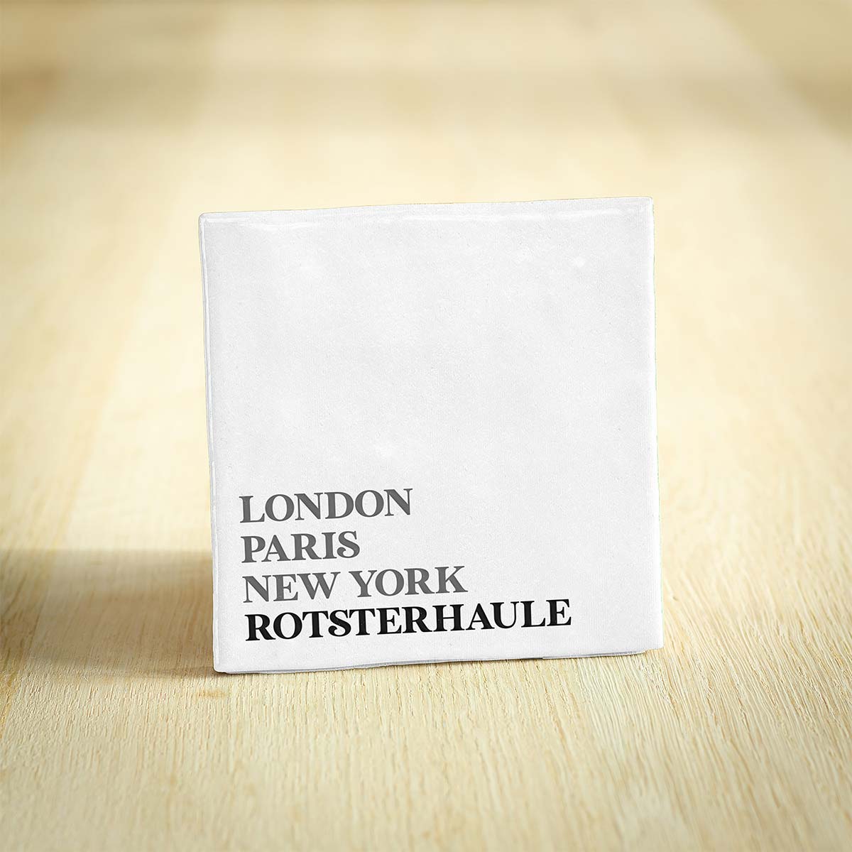 Tegel Rotsterhaule - Friesland | London - Paris - New York