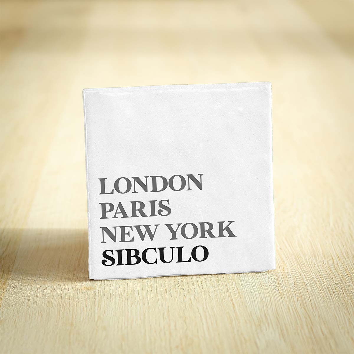 Tegel Sibculo - Overijssel | London - Paris - New York