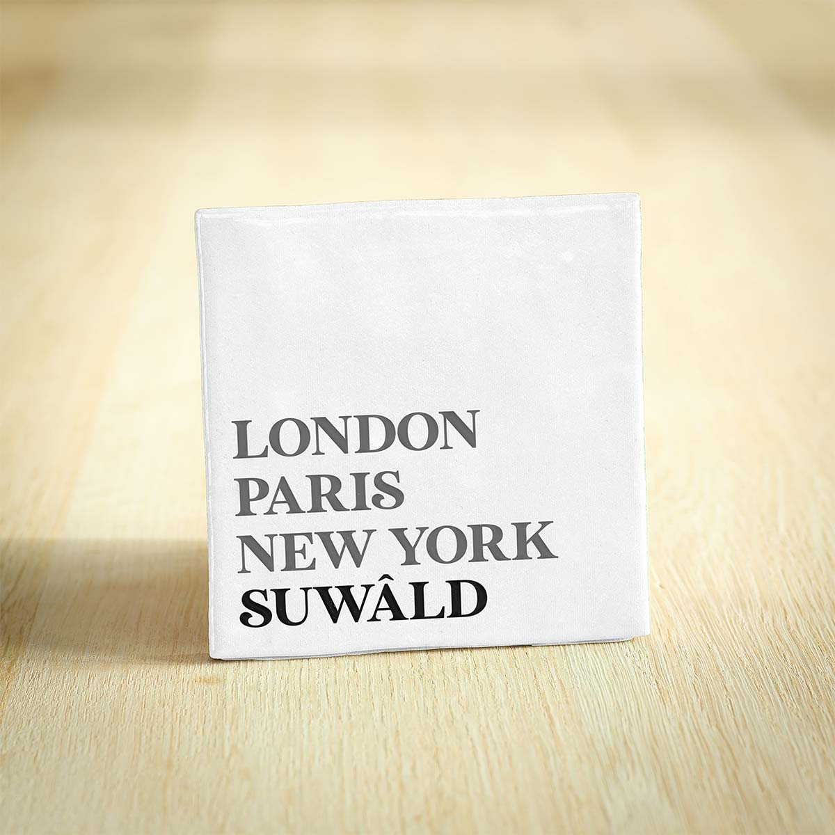 Tegel Suwâld - Friesland | London - Paris - New York