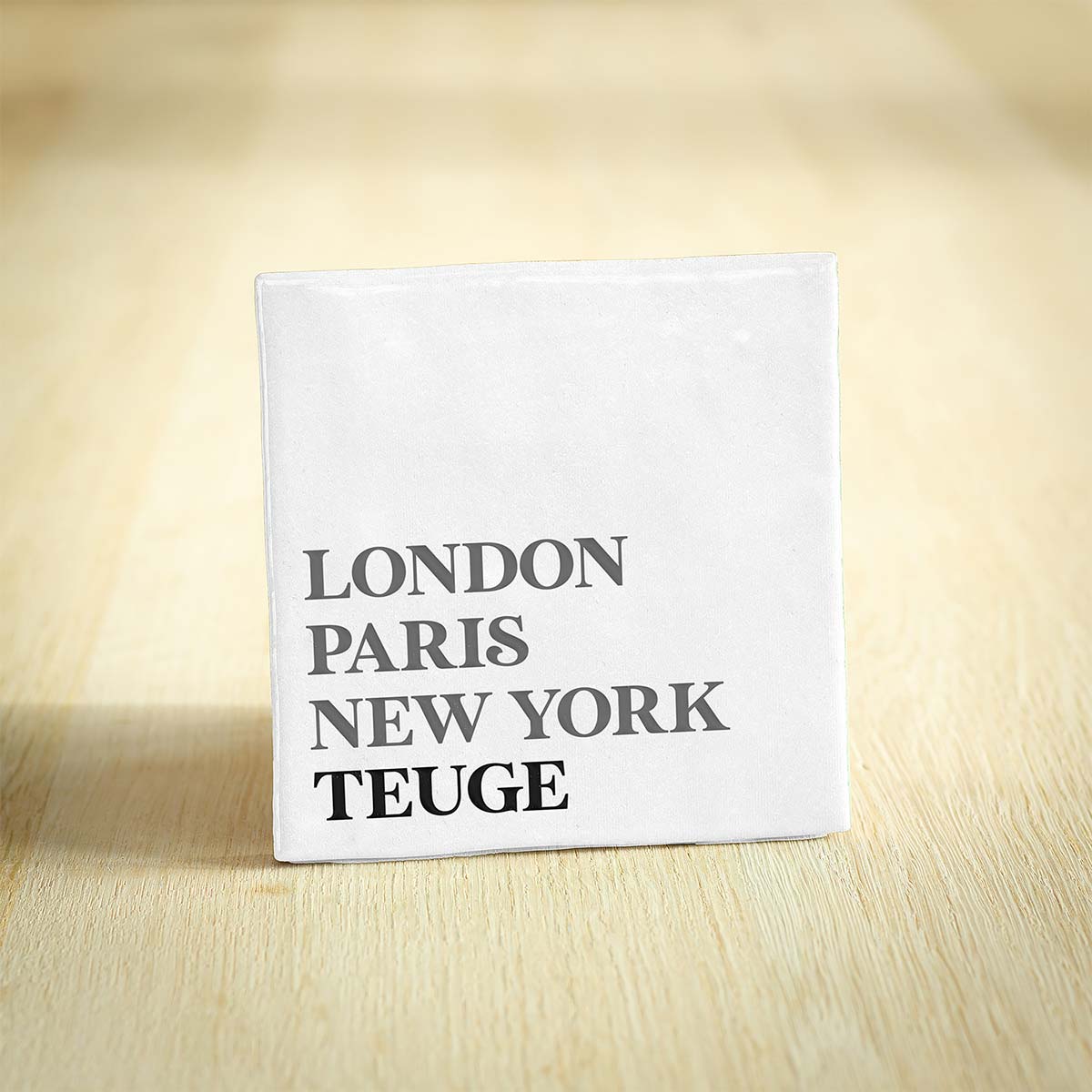Tegel Teuge - Gelderland | London - Paris - New York