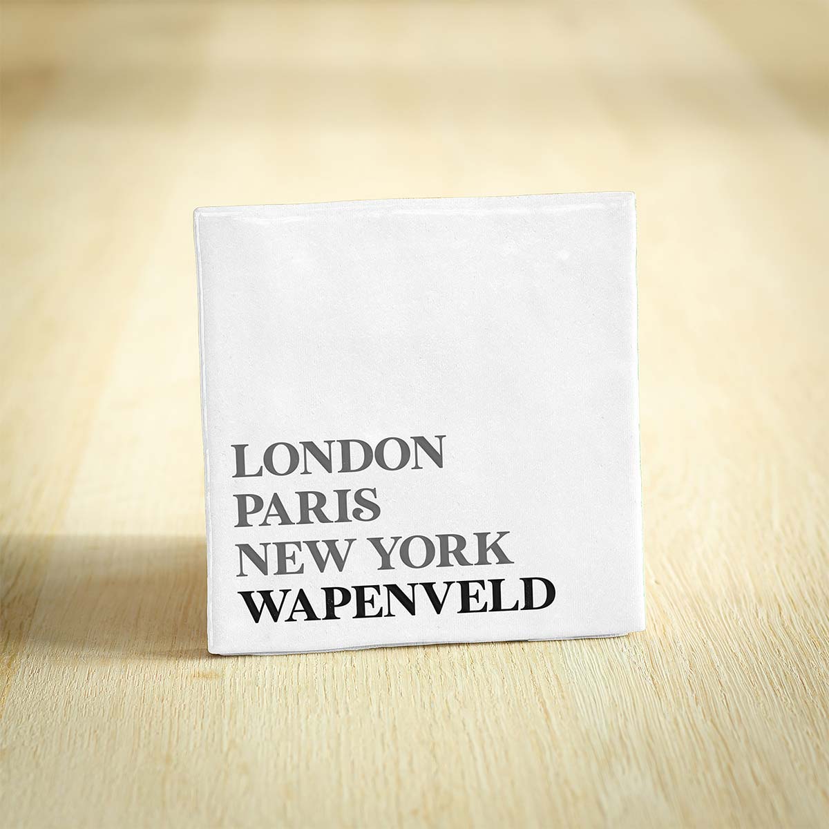 Tegel Wapenveld - Gelderland | London - Paris - New York