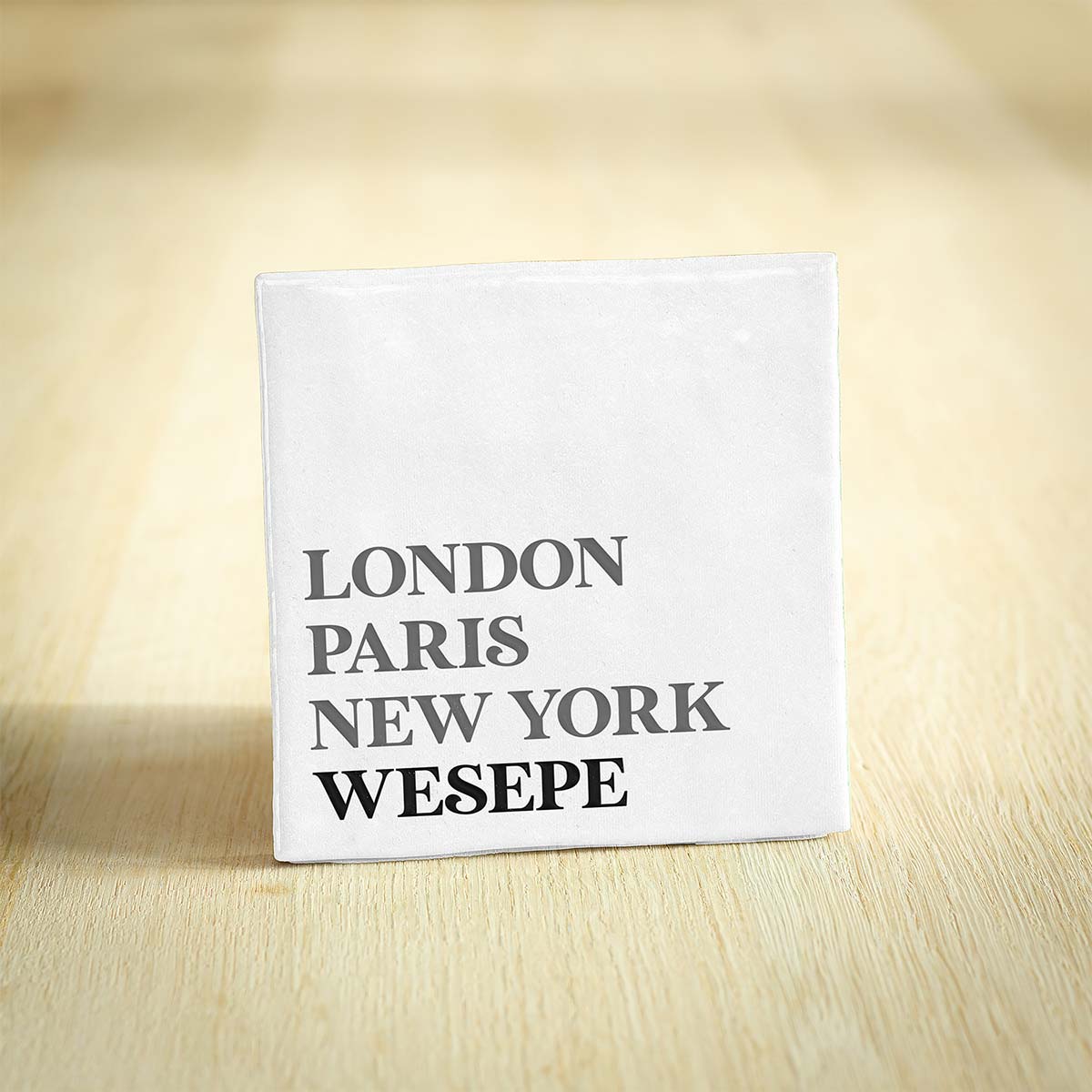 Tegel Wesepe - Overijssel | London - Paris - New York