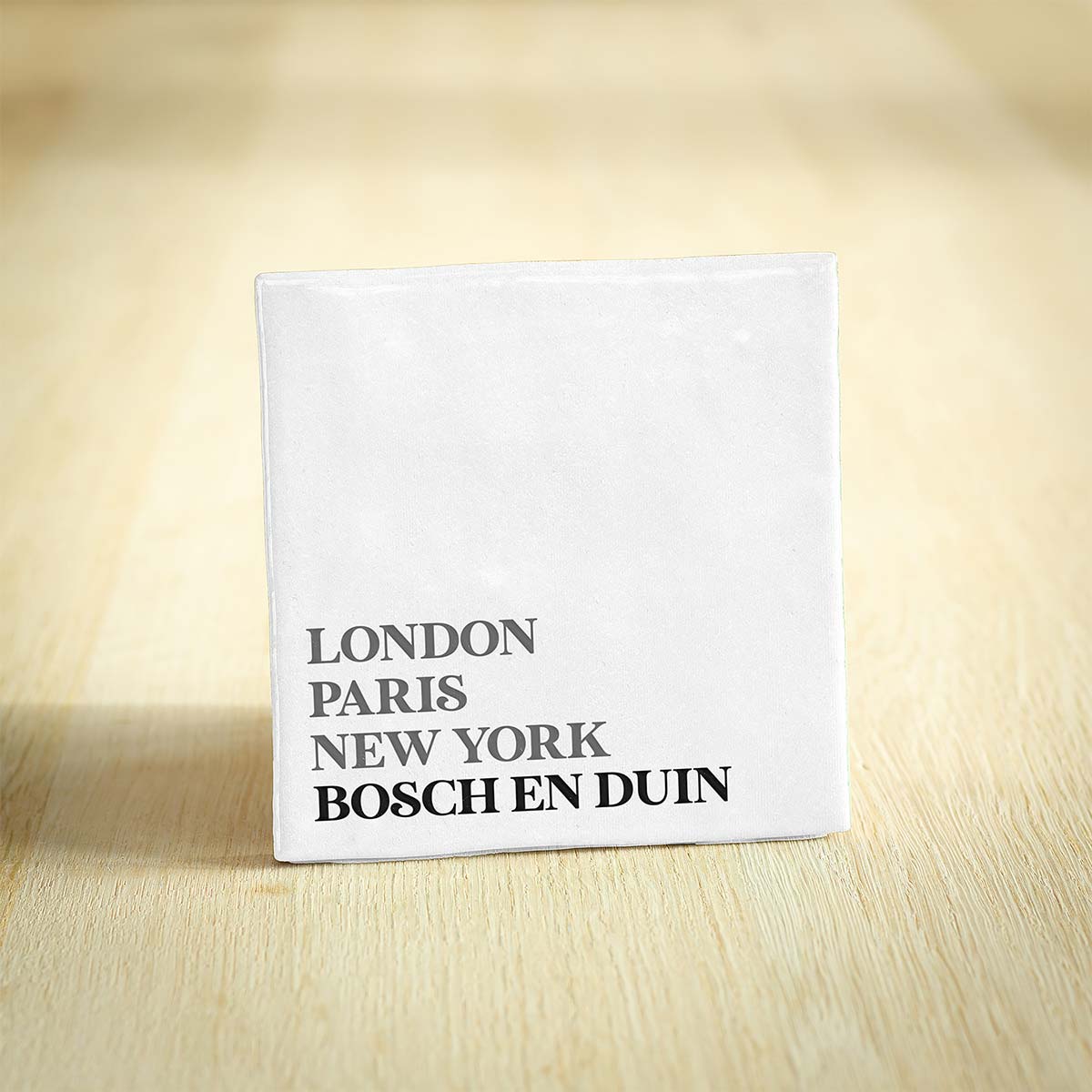 Tegel Bosch en Duin - Utrecht | London - Paris - New York