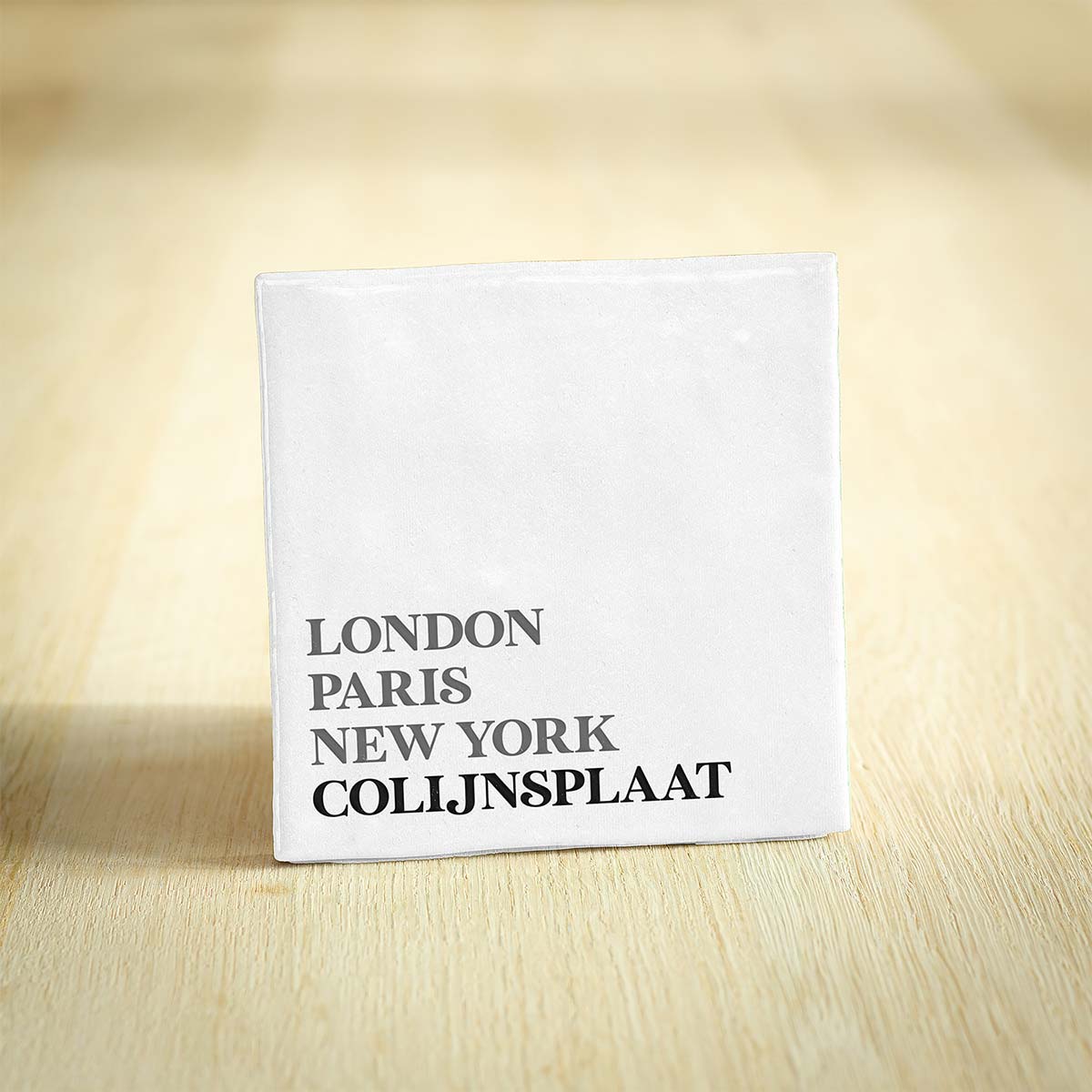 Tegel Colijnsplaat - Zeeland | London - Paris - New York