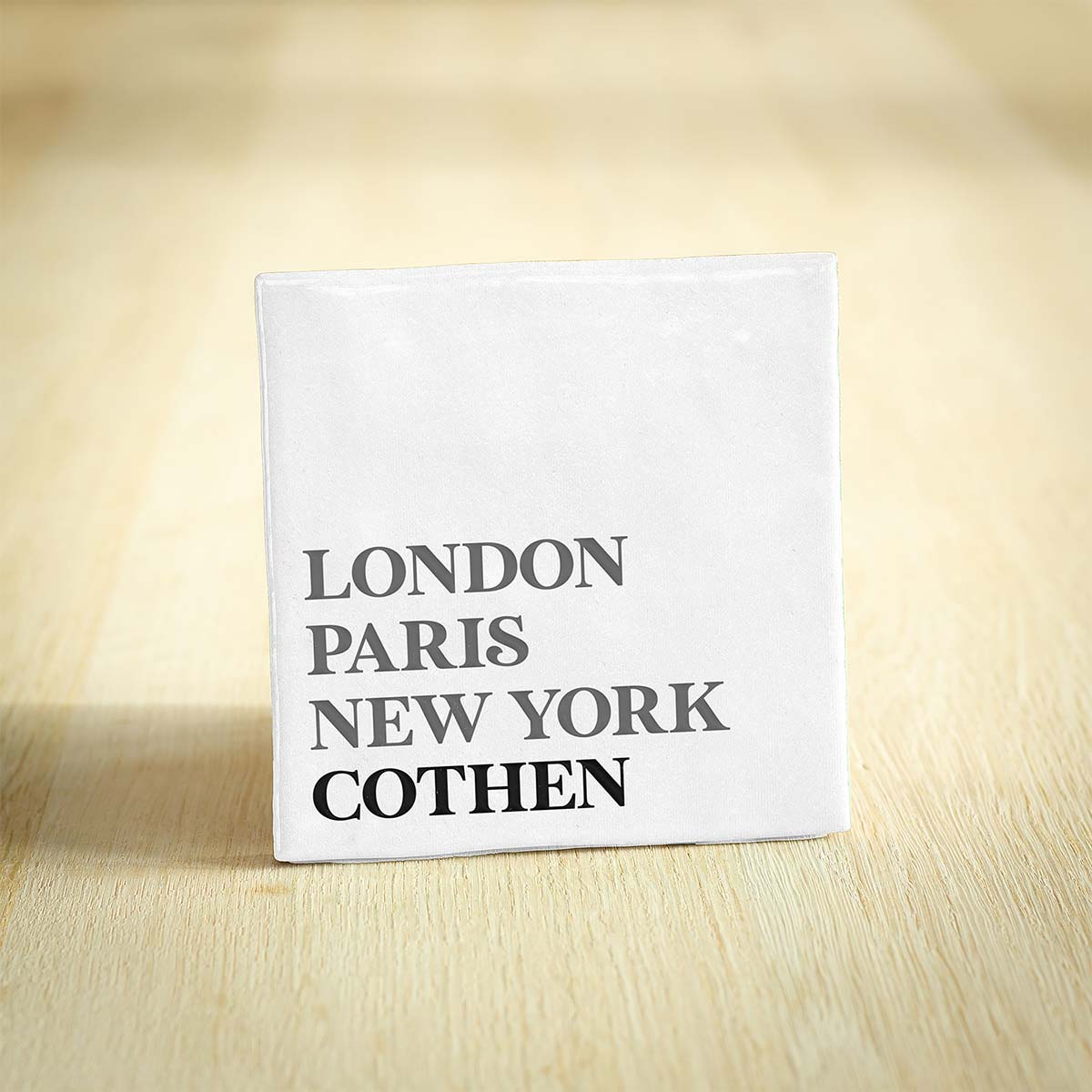 Tegel Cothen - Utrecht | London - Paris - New York