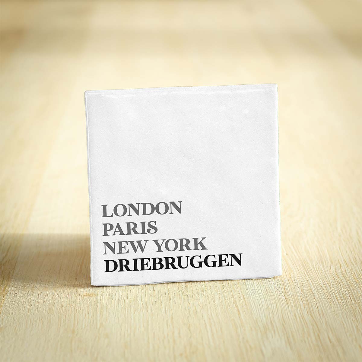 Tegel Driebruggen - Zuid-Holland | London - Paris - New York