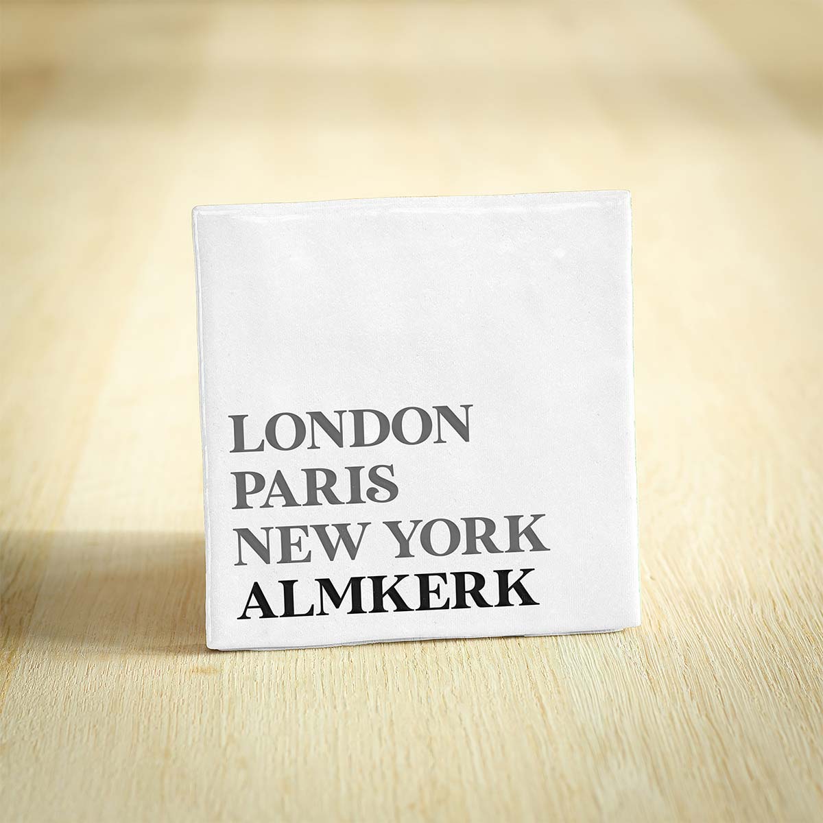 Tegel Almkerk - Noord-Brabant | London - Paris - New York