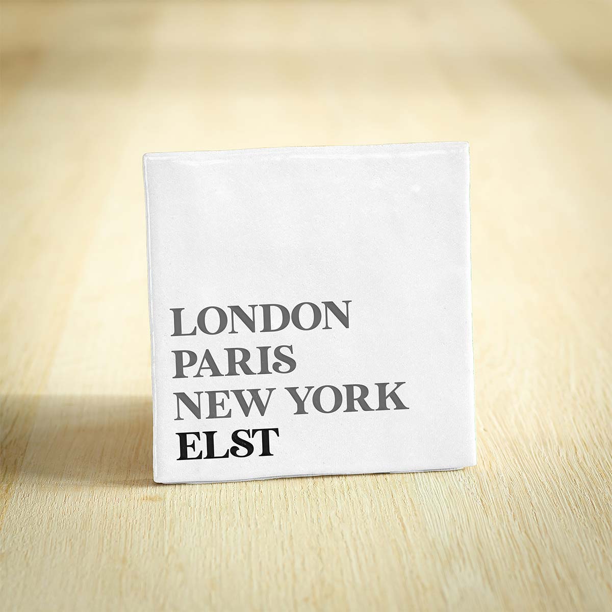 Tegel Elst - Utrecht | London - Paris - New York