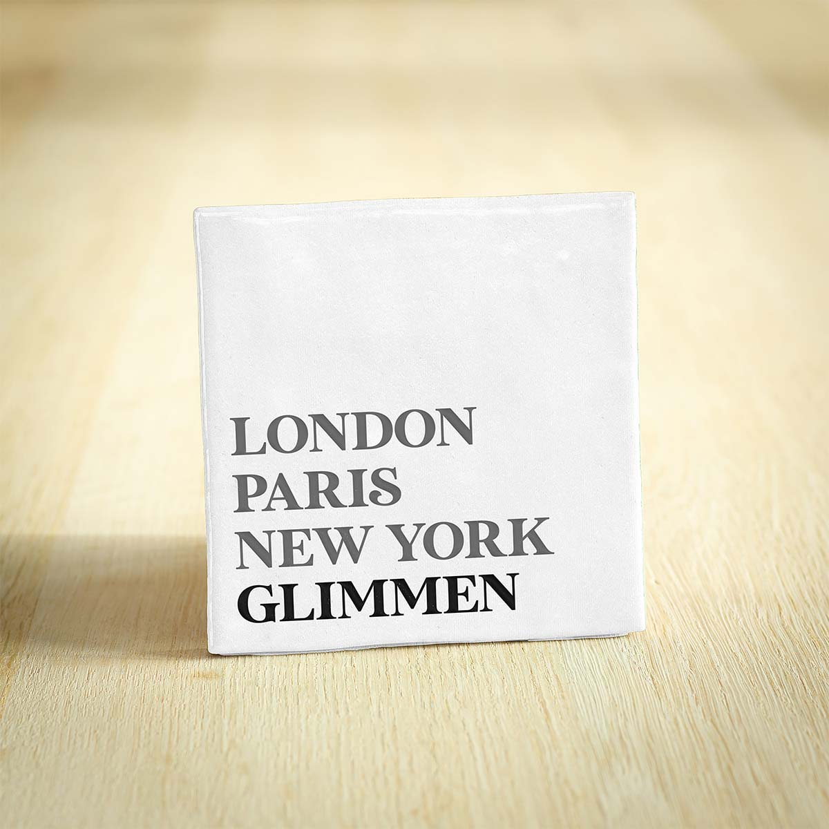 Tegel Glimmen - Groningen | London - Paris - New York