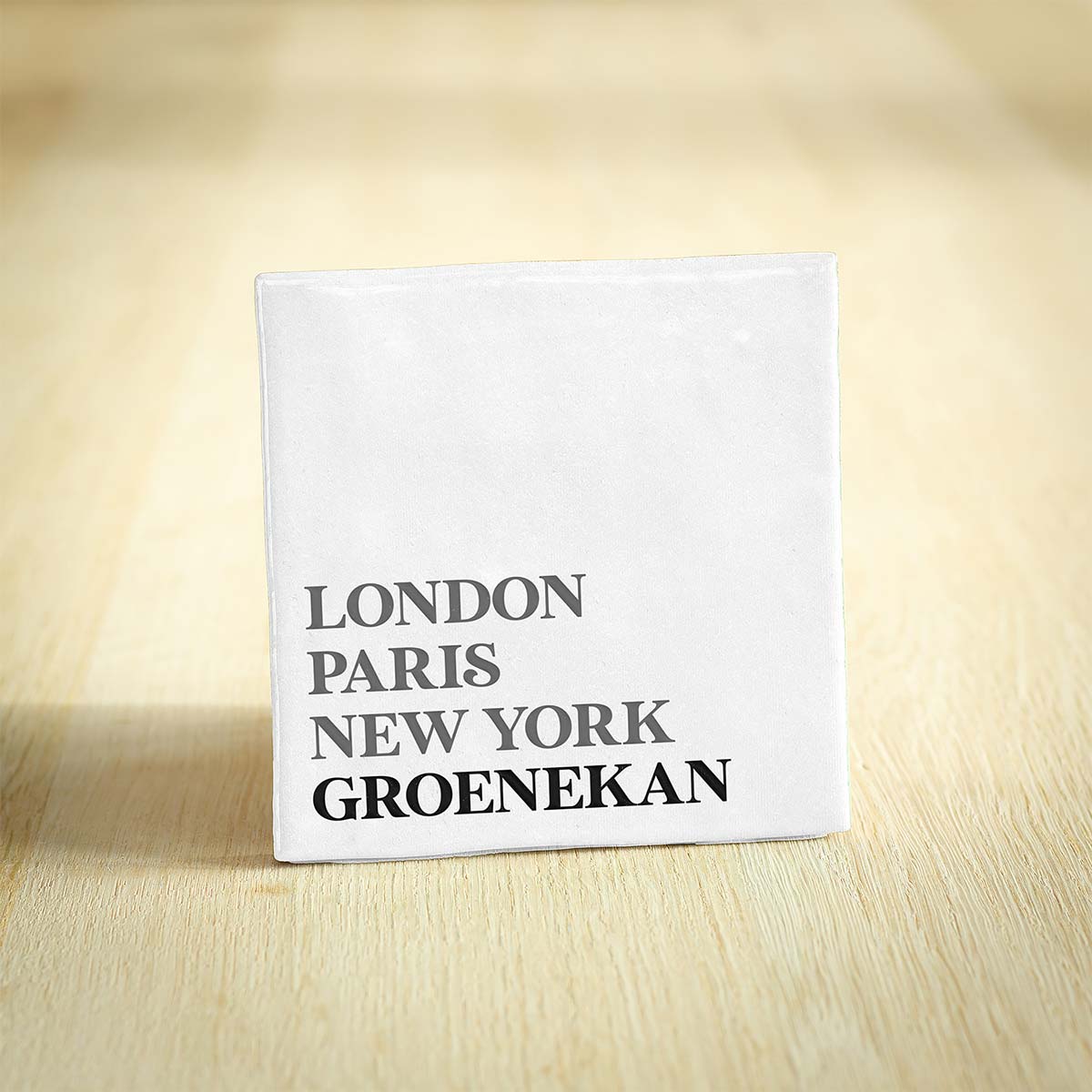 Tegel Groenekan - Utrecht | London - Paris - New York