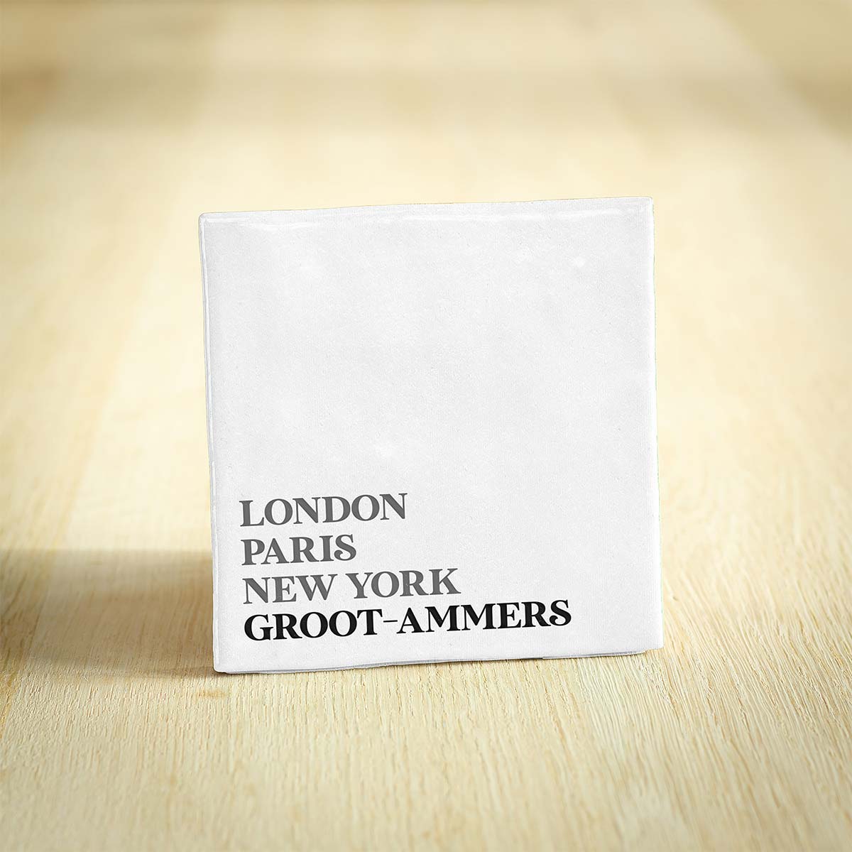 Tegel Groot-Ammers - Zuid-Holland | London - Paris - New York