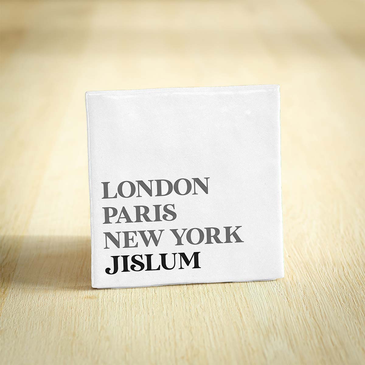 Tegel Jislum - Friesland | London - Paris - New York