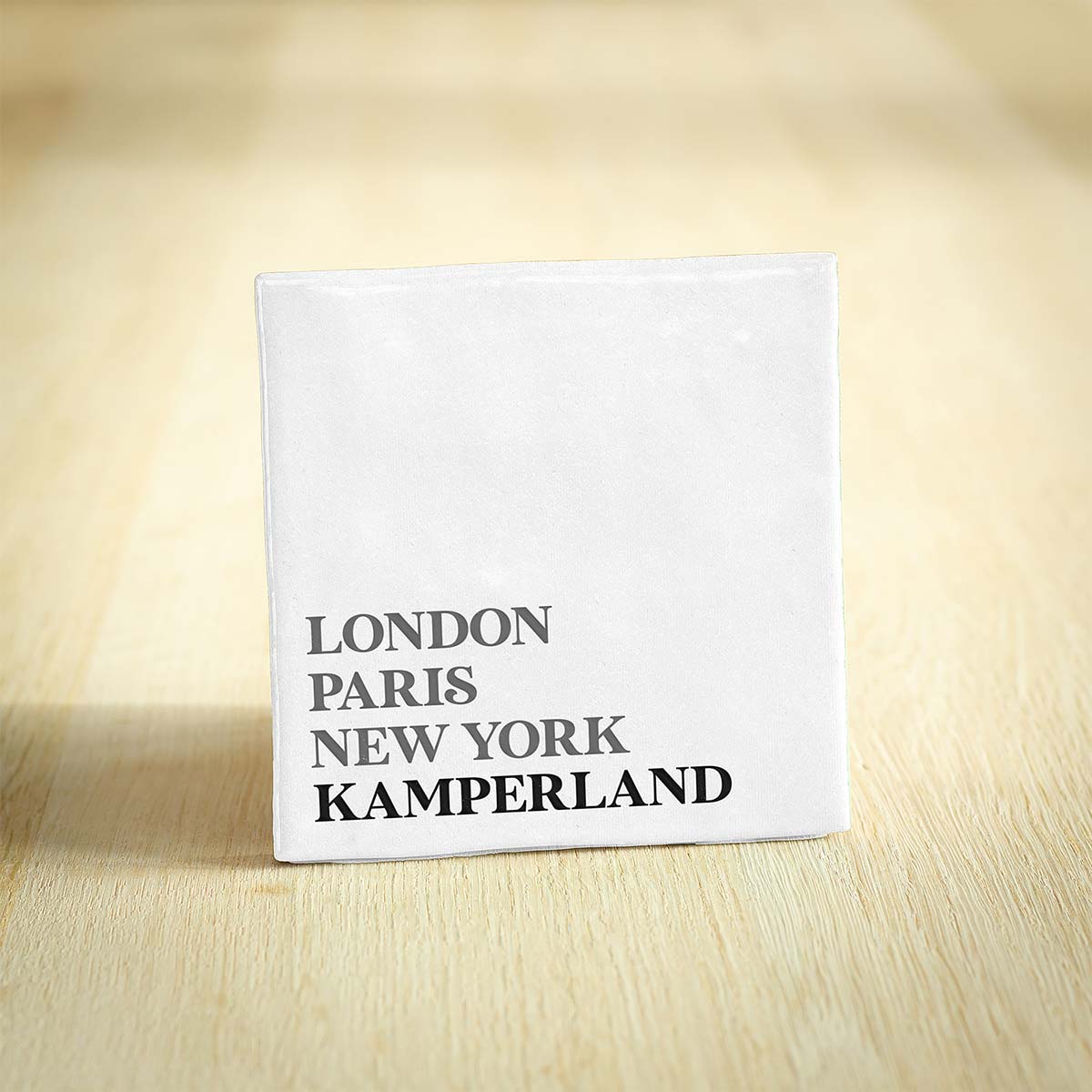 Tegel Kamperland - Zeeland | London - Paris - New York