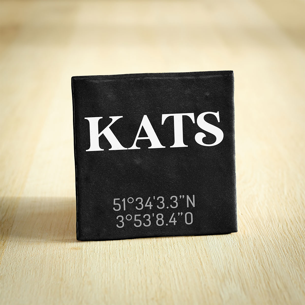 Tegel Kats - Zeeland | Coördinaten - Afbeelding 2