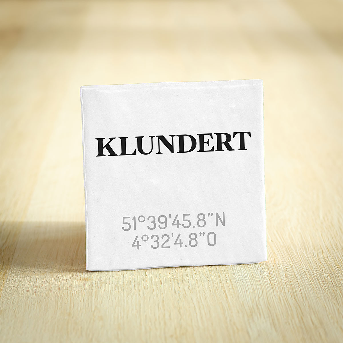 Tegel Klundert - Noord-Brabant | Coördinaten