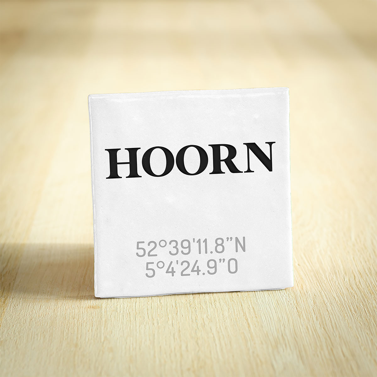 Tegel Hoorn - Noord-Holland | Coördinaten