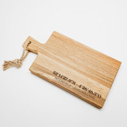 Serveerplank - Beuken 31x16cm - Coördinaten