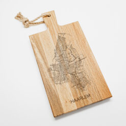 Serveerplank - Beuken 31x16cm - Plattegrond