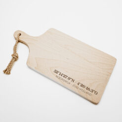 Serveerplank - Beuken 40x18cm - Coördinaten